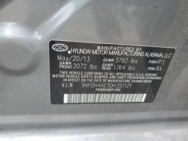 Photo 11 VIN: 5NPDH4AE5DH351121 - HYUNDAI ELANTRA GL 