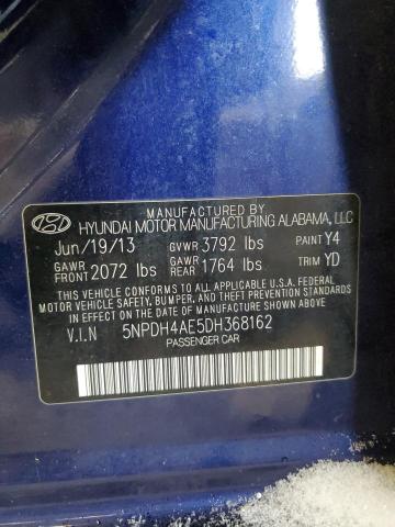 Photo 11 VIN: 5NPDH4AE5DH368162 - HYUNDAI ELANTRA 