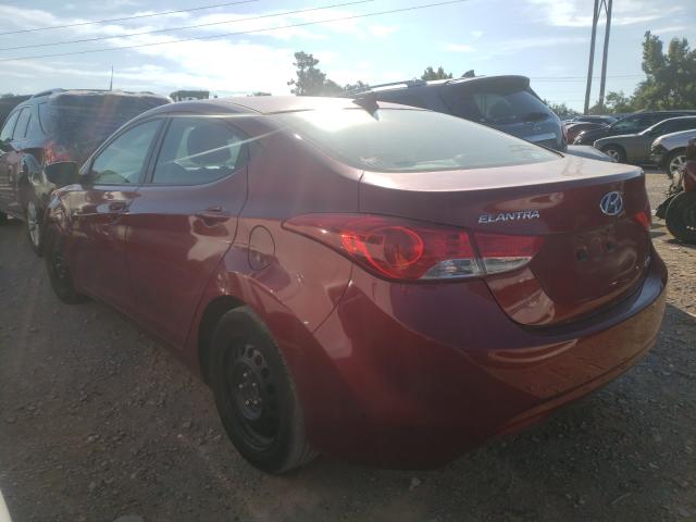 Photo 2 VIN: 5NPDH4AE5DH376729 - HYUNDAI ELANTRA GL 