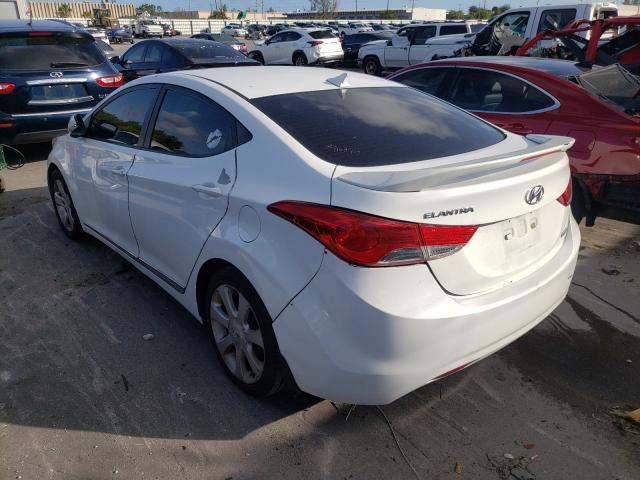 Photo 2 VIN: 5NPDH4AE5DH395829 - HYUNDAI ELANTRA GL 