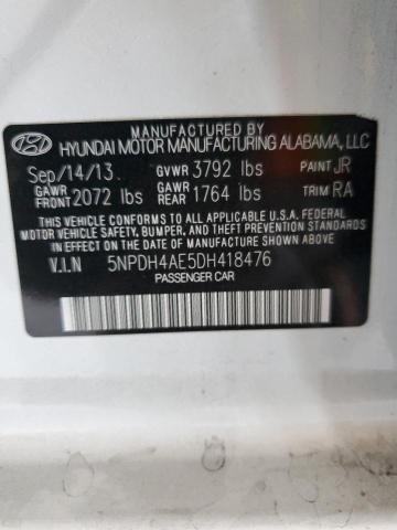 Photo 11 VIN: 5NPDH4AE5DH418476 - HYUNDAI ELANTRA 