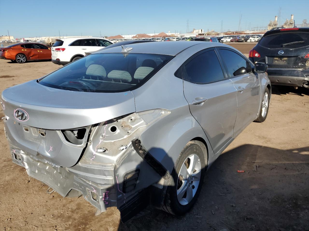 Photo 2 VIN: 5NPDH4AE5DH435455 - HYUNDAI ELANTRA 