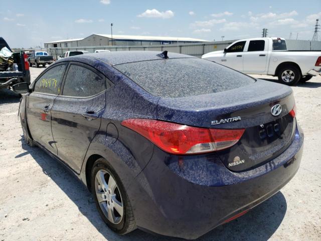 Photo 2 VIN: 5NPDH4AE5DH451302 - HYUNDAI ELANTRA GL 