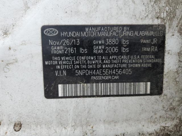 Photo 12 VIN: 5NPDH4AE5EH456405 - HYUNDAI ELANTRA SE 