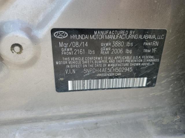 Photo 11 VIN: 5NPDH4AE5EH502945 - HYUNDAI ELANTRA 