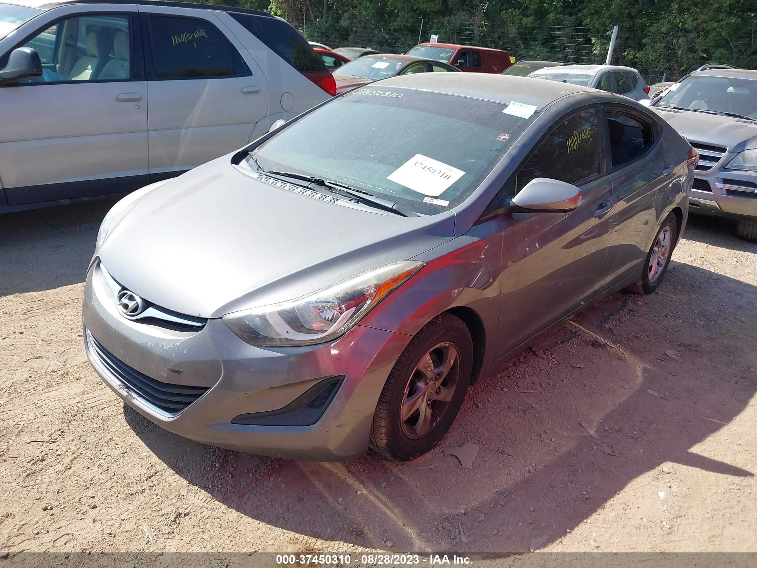 Photo 1 VIN: 5NPDH4AE5EH511306 - HYUNDAI ELANTRA 