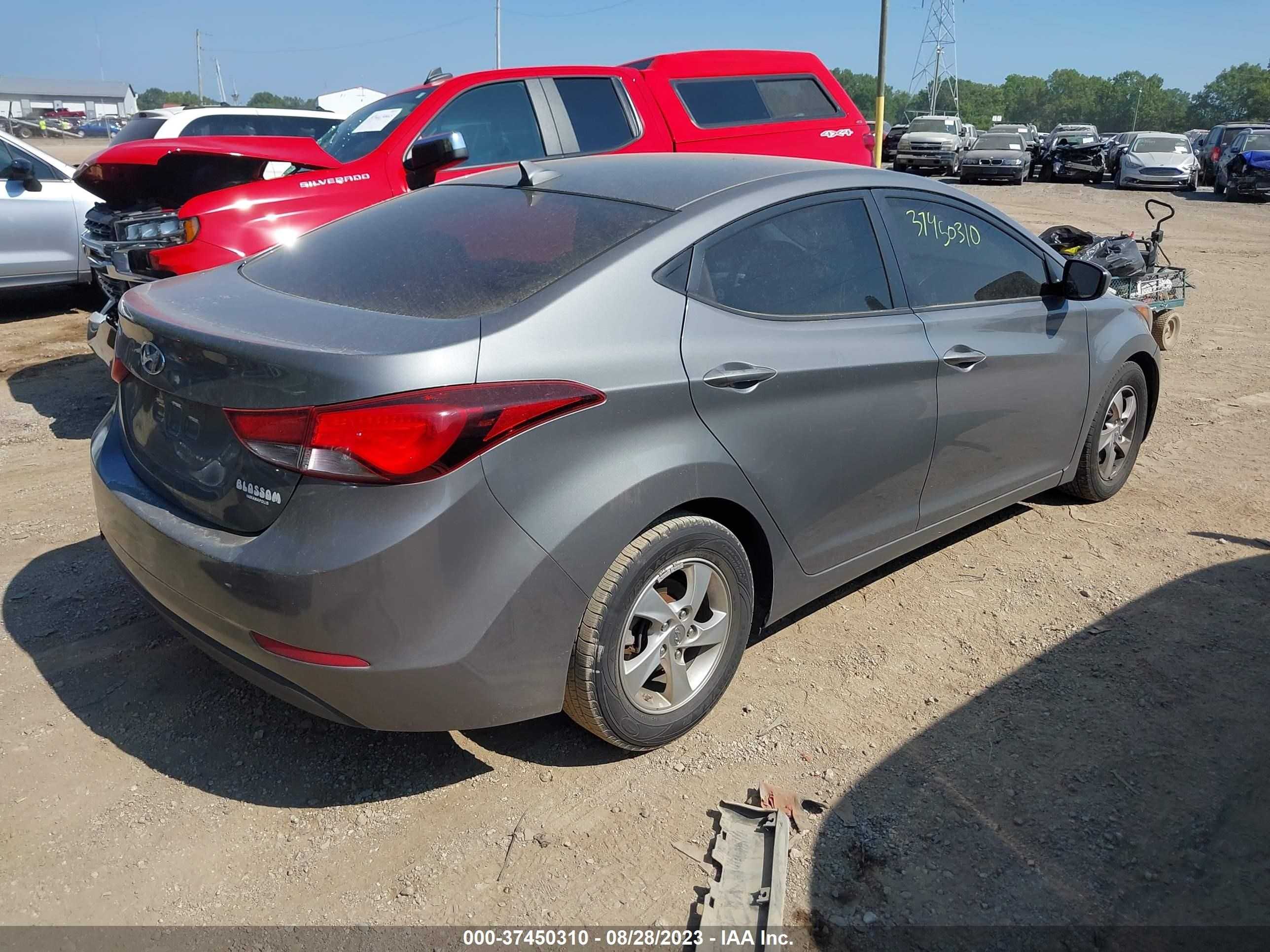 Photo 3 VIN: 5NPDH4AE5EH511306 - HYUNDAI ELANTRA 