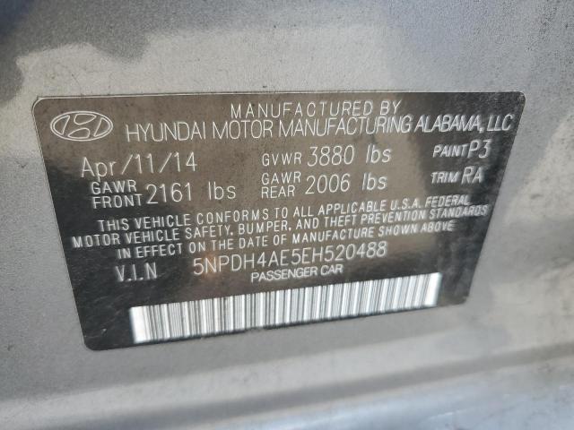 Photo 11 VIN: 5NPDH4AE5EH520488 - HYUNDAI ELANTRA SE 