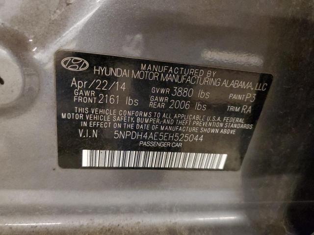 Photo 11 VIN: 5NPDH4AE5EH525044 - HYUNDAI ELANTRA 