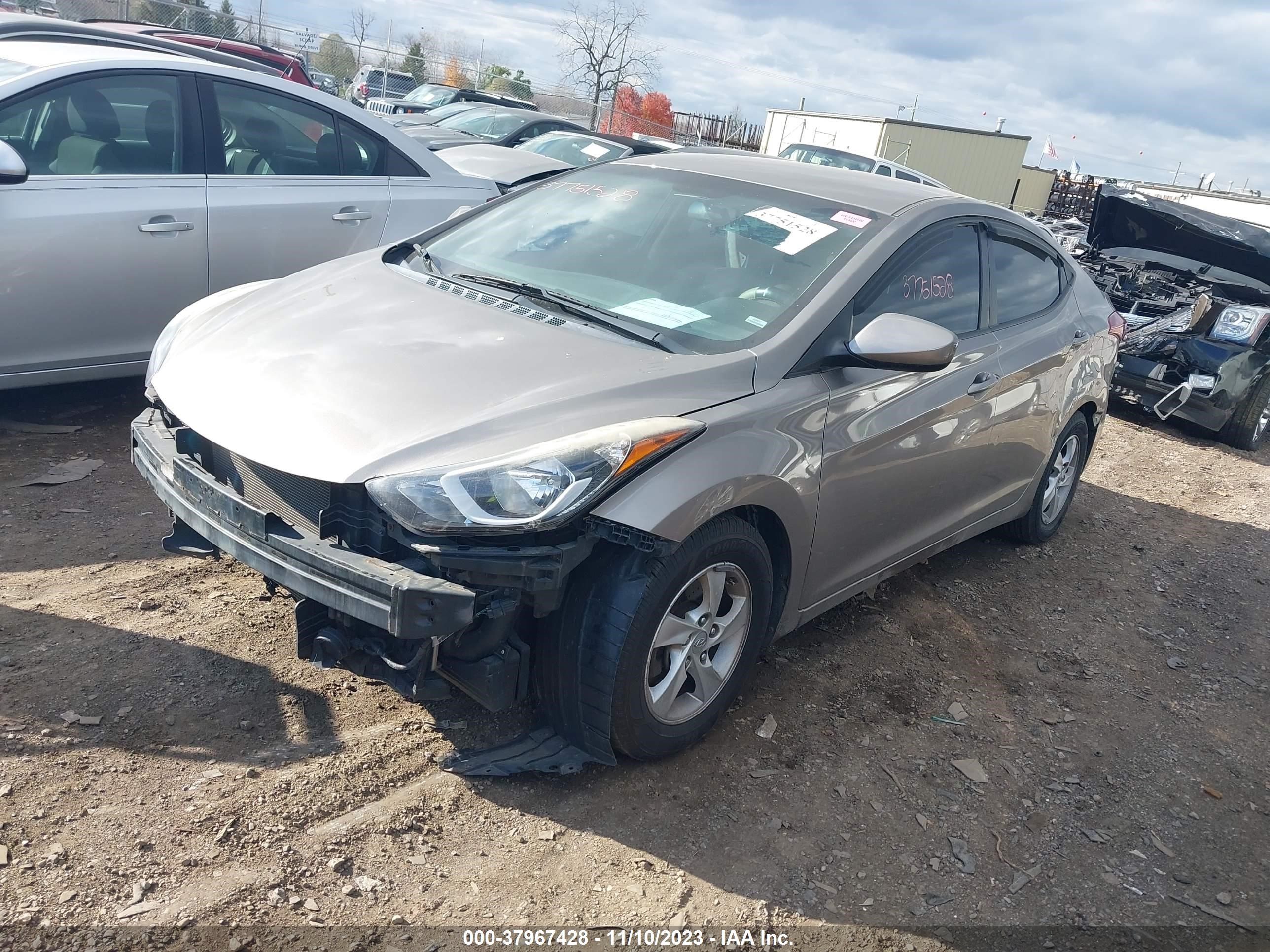 Photo 1 VIN: 5NPDH4AE5EH529157 - HYUNDAI ELANTRA 