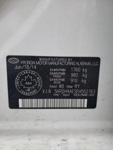 Photo 9 VIN: 5NPDH4AE5FH552763 - HYUNDAI ELANTRA SE 