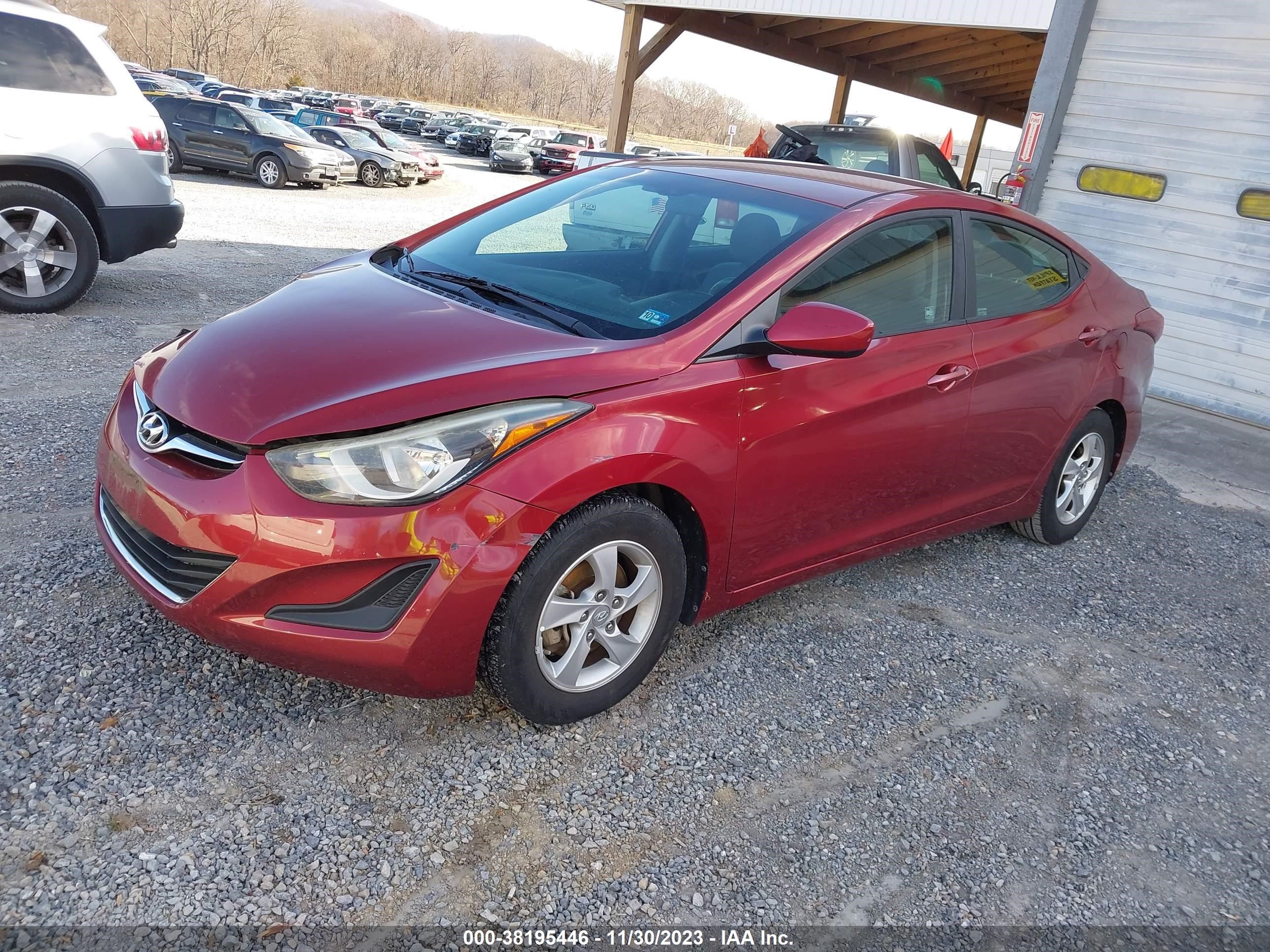 Photo 1 VIN: 5NPDH4AE5FH555646 - HYUNDAI ELANTRA 