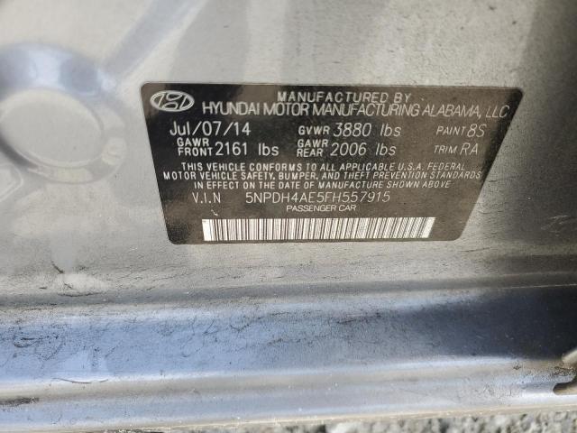 Photo 12 VIN: 5NPDH4AE5FH557915 - HYUNDAI ELANTRA SE 