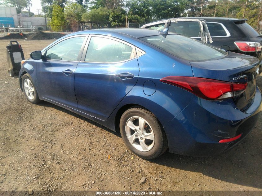 Photo 2 VIN: 5NPDH4AE5FH565318 - HYUNDAI ELANTRA 