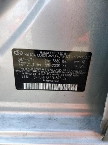 Photo 11 VIN: 5NPDH4AE5FH567182 - HYUNDAI ELANTRA SE 