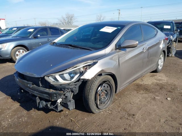 Photo 1 VIN: 5NPDH4AE5FH574052 - HYUNDAI ELANTRA 