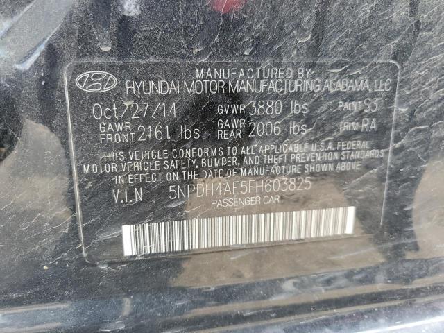 Photo 11 VIN: 5NPDH4AE5FH603825 - HYUNDAI ELANTRA 