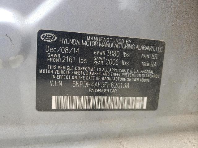 Photo 11 VIN: 5NPDH4AE5FH620138 - HYUNDAI ELANTRA SE 