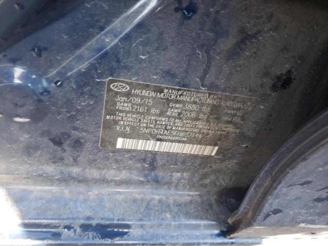 Photo 11 VIN: 5NPDH4AE5FH632144 - HYUNDAI ELANTRA SE 