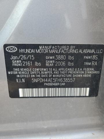 Photo 11 VIN: 5NPDH4AE5FH638557 - HYUNDAI ELANTRA SE 