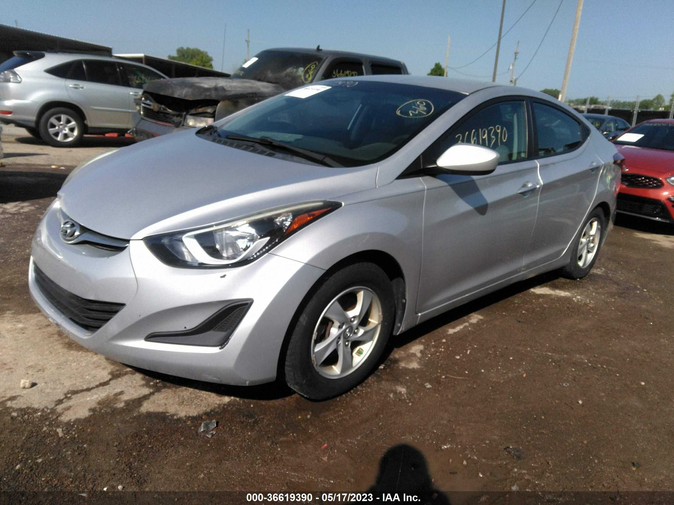 Photo 1 VIN: 5NPDH4AE5FH649459 - HYUNDAI ELANTRA 