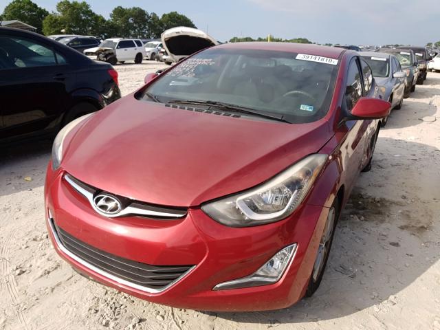 Photo 1 VIN: 5NPDH4AE5GH655571 - HYUNDAI ELANTRA SE 