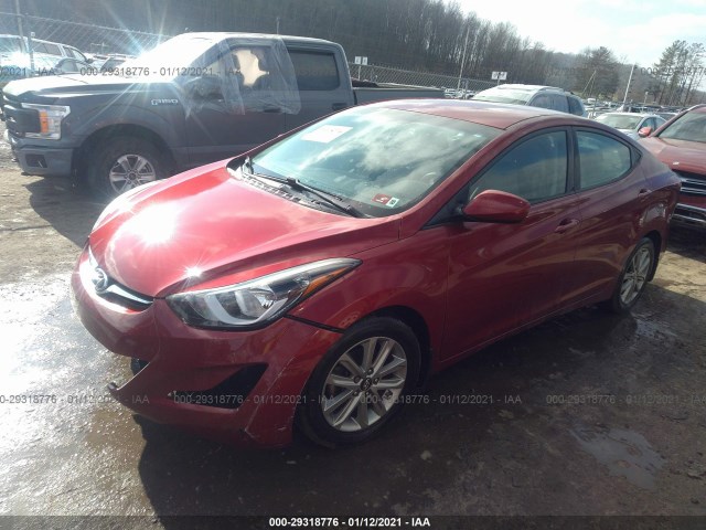 Photo 1 VIN: 5NPDH4AE5GH655781 - HYUNDAI ELANTRA 