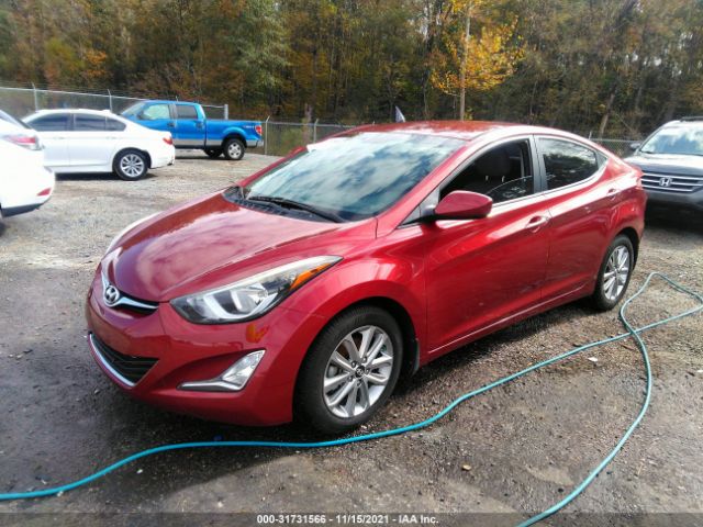 Photo 1 VIN: 5NPDH4AE5GH657613 - HYUNDAI ELANTRA 