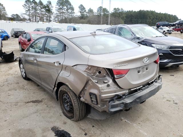 Photo 2 VIN: 5NPDH4AE5GH696783 - HYUNDAI ELANTRA SE 