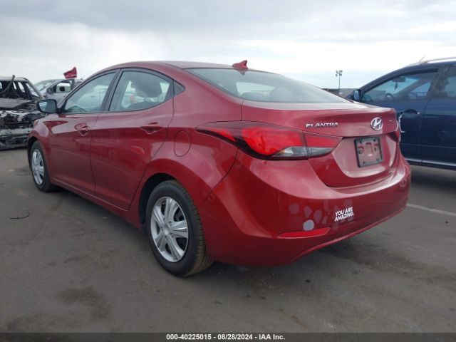 Photo 2 VIN: 5NPDH4AE5GH707846 - HYUNDAI ELANTRA 