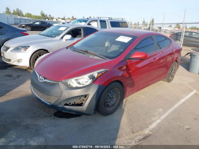 Photo 1 VIN: 5NPDH4AE5GH711105 - HYUNDAI ELANTRA 