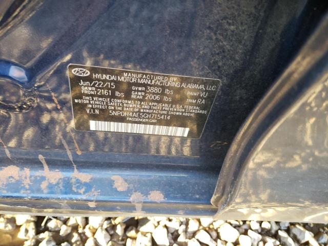 Photo 11 VIN: 5NPDH4AE5GH715414 - HYUNDAI ELANTRA SE 