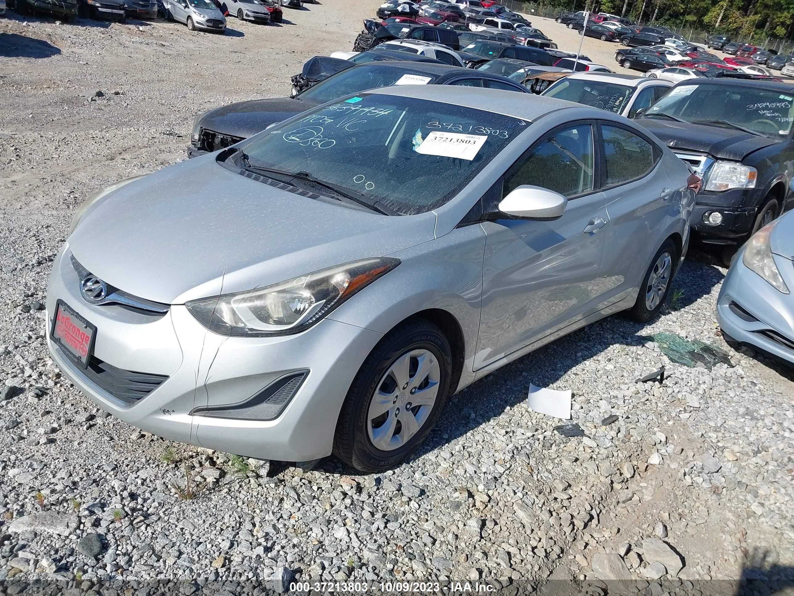 Photo 1 VIN: 5NPDH4AE5GH726283 - HYUNDAI ELANTRA 