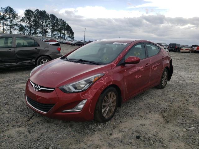 Photo 1 VIN: 5NPDH4AE5GH727191 - HYUNDAI ELANTRA SE 