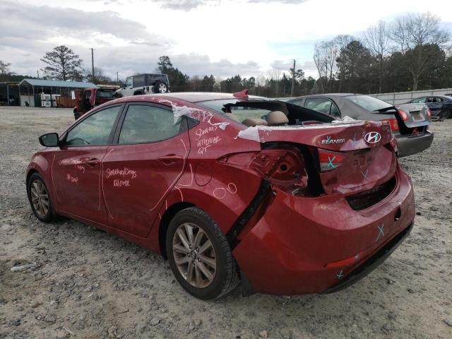 Photo 2 VIN: 5NPDH4AE5GH727191 - HYUNDAI ELANTRA SE 