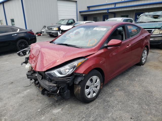 Photo 1 VIN: 5NPDH4AE5GH734366 - HYUNDAI ELANTRA SE 