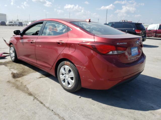 Photo 2 VIN: 5NPDH4AE5GH734366 - HYUNDAI ELANTRA SE 