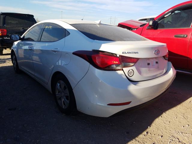 Photo 2 VIN: 5NPDH4AE5GH735209 - HYUNDAI ELANTRA SE 