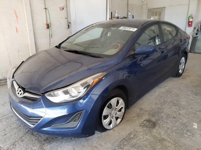 Photo 1 VIN: 5NPDH4AE5GH736778 - HYUNDAI ELANTRA SE 