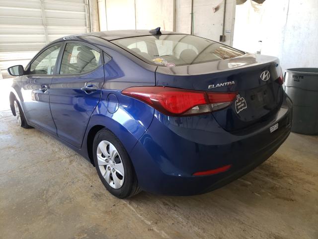 Photo 2 VIN: 5NPDH4AE5GH736778 - HYUNDAI ELANTRA SE 