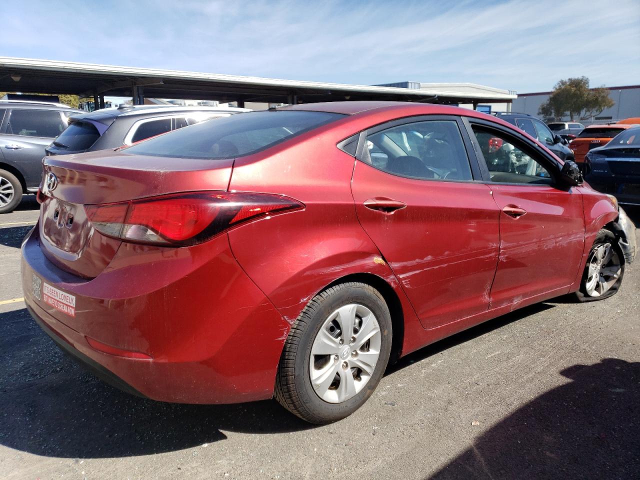 Photo 2 VIN: 5NPDH4AE5GH740832 - HYUNDAI ELANTRA 