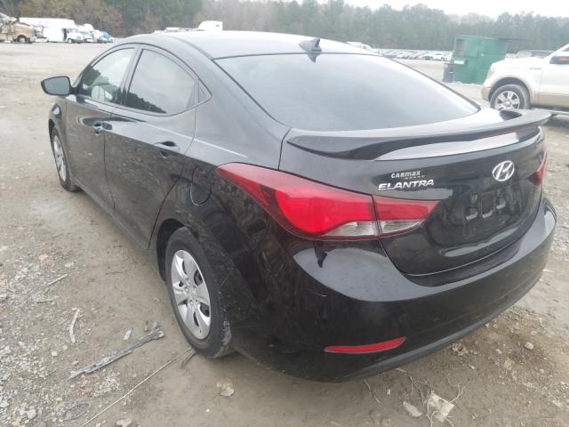 Photo 2 VIN: 5NPDH4AE5GH742404 - HYUNDAI ELANTRA SE 