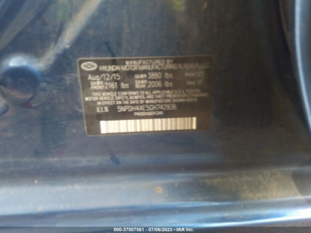 Photo 8 VIN: 5NPDH4AE5GH742936 - HYUNDAI ELANTRA 