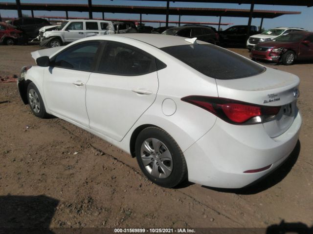 Photo 2 VIN: 5NPDH4AE5GH743245 - HYUNDAI ELANTRA 