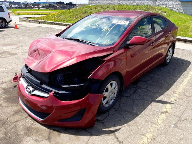 Photo 1 VIN: 5NPDH4AE5GH748011 - HYUNDAI ELANTRA SE 