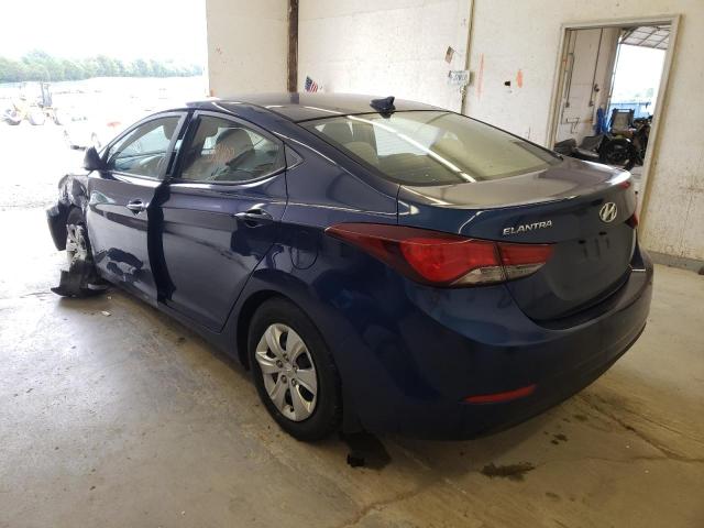 Photo 2 VIN: 5NPDH4AE5GH757842 - HYUNDAI ELANTRA SE 