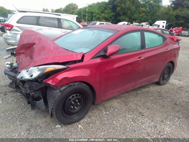 Photo 1 VIN: 5NPDH4AE5GH761616 - HYUNDAI ELANTRA 