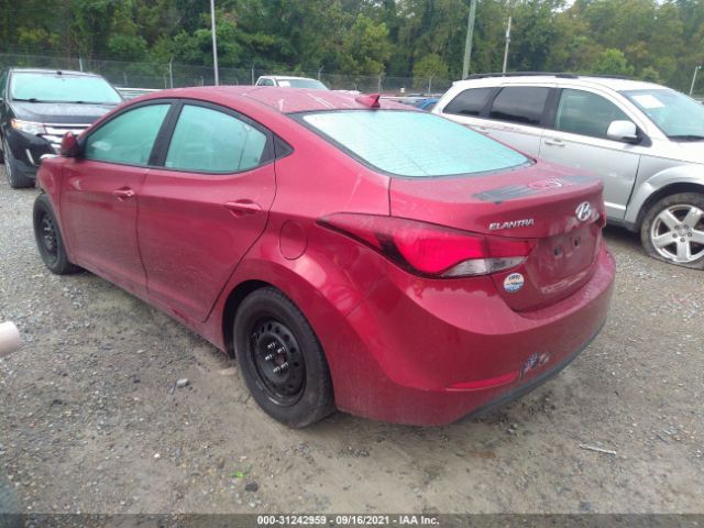 Photo 2 VIN: 5NPDH4AE5GH761616 - HYUNDAI ELANTRA 