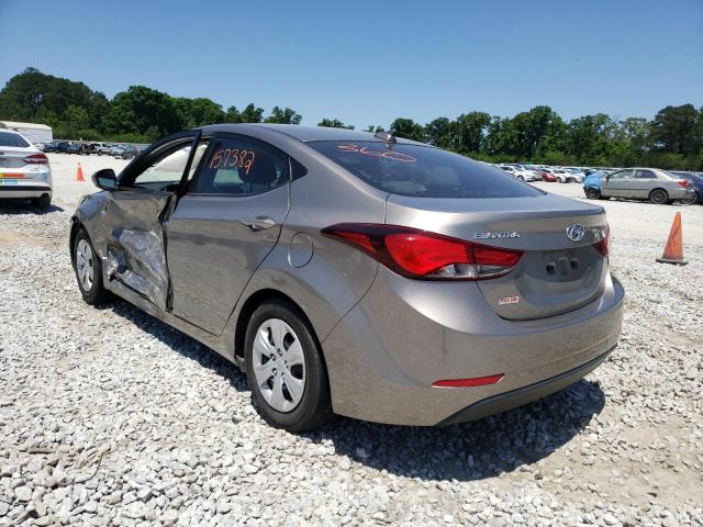 Photo 2 VIN: 5NPDH4AE5GH765004 - HYUNDAI ELANTRA SE 