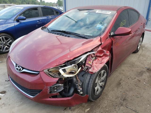 Photo 1 VIN: 5NPDH4AE5GH776827 - HYUNDAI ELANTRA SE 